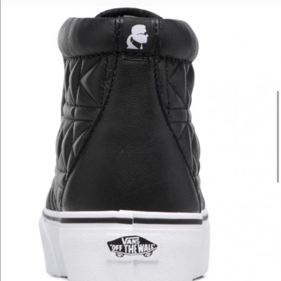 Karl Lagerfeld Vans tennis shoes - Picture 3 of 4